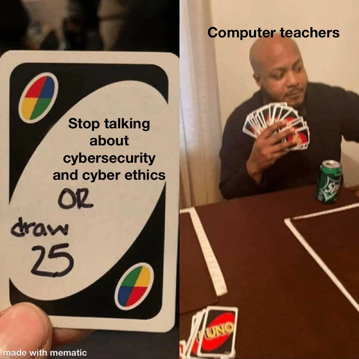 They will never stop