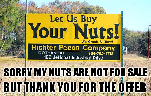 This ain't for sale dude