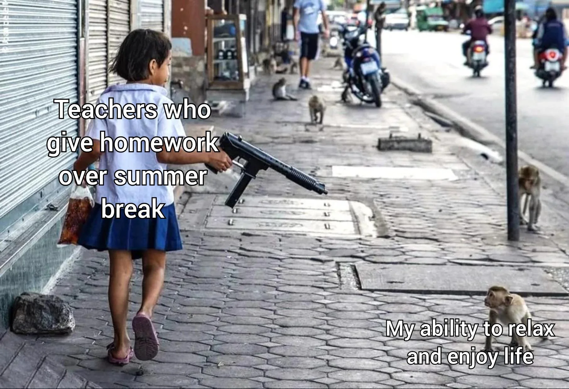 This applies to any holiday break, really