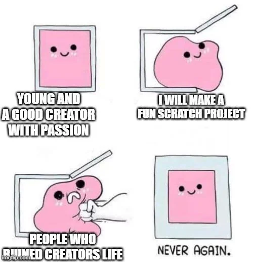 this is simple you can't do something without drama at this point