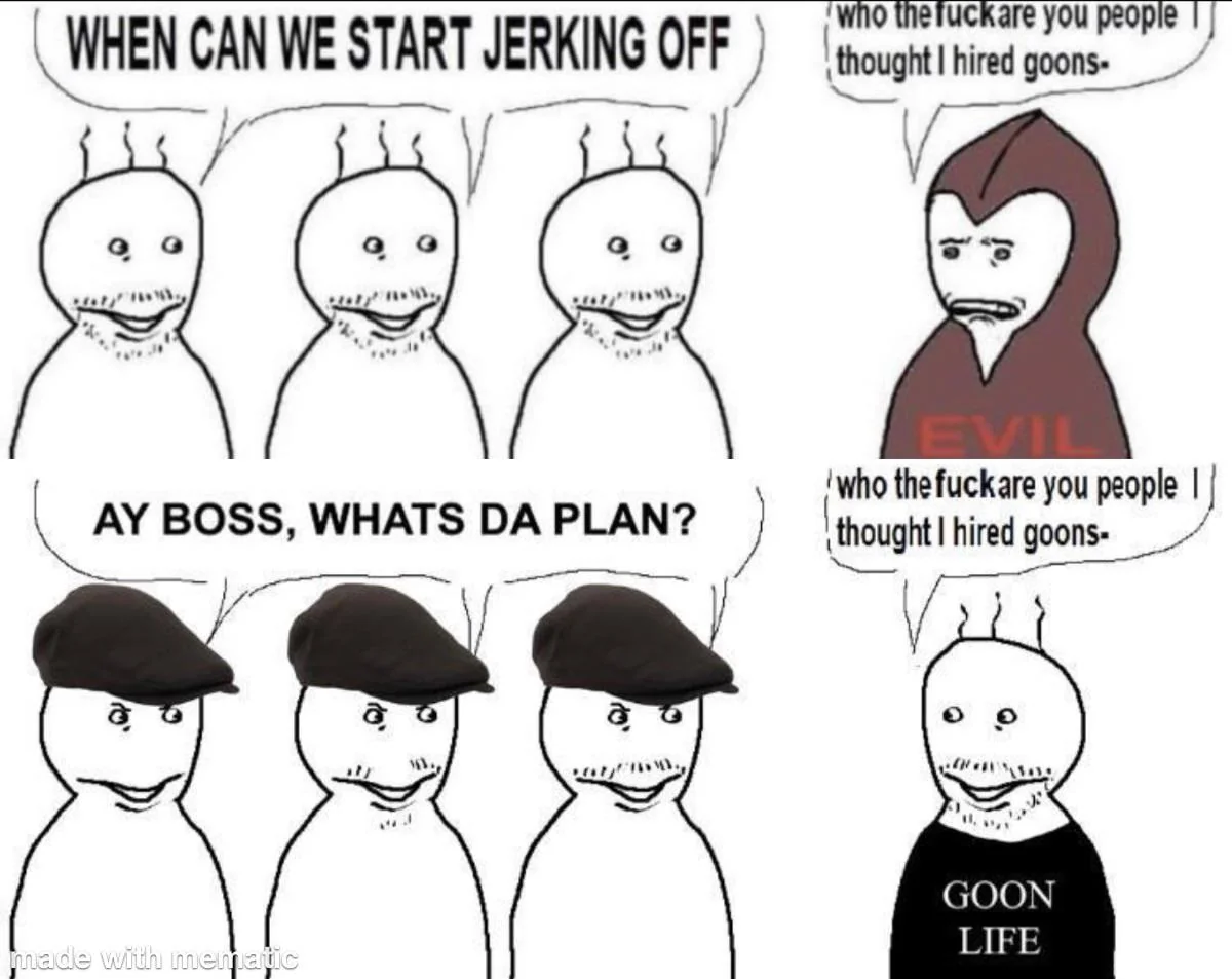 This is what happens when you hire “goons” off the internet