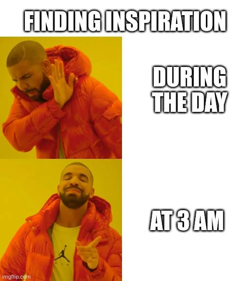 This meme was posted at 3 am