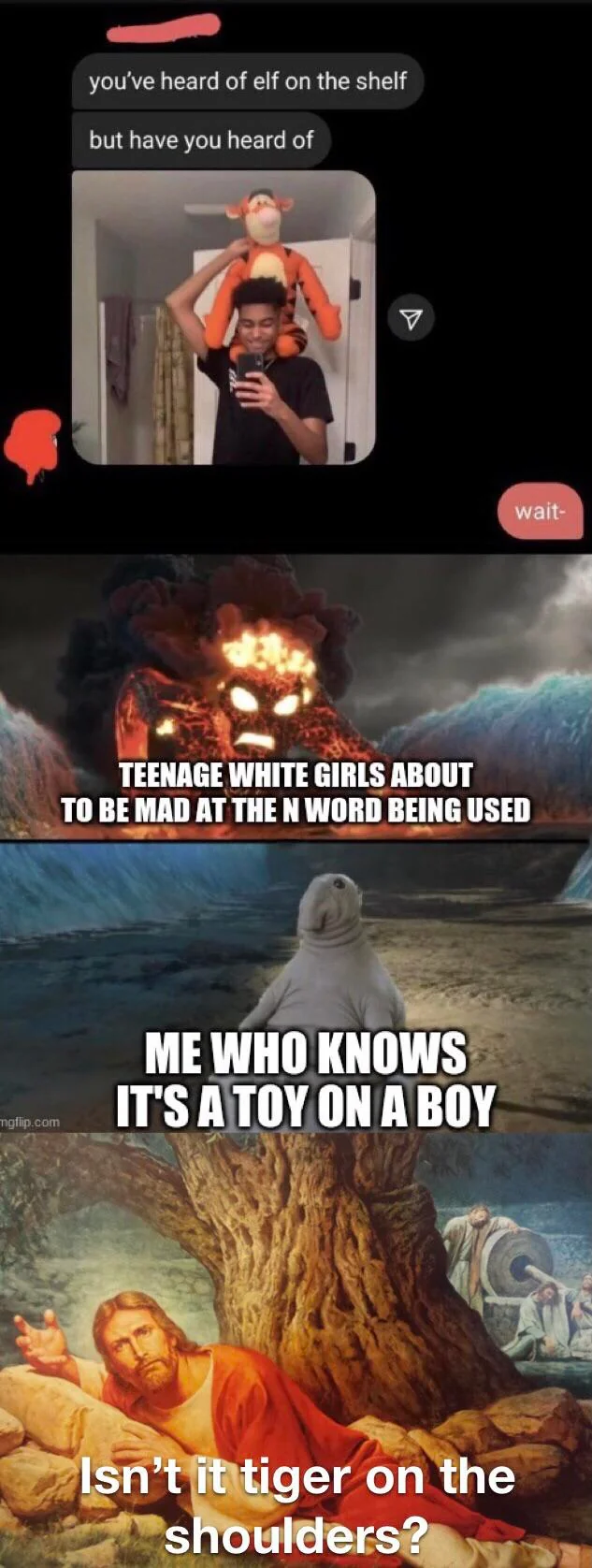 Too saint to understand