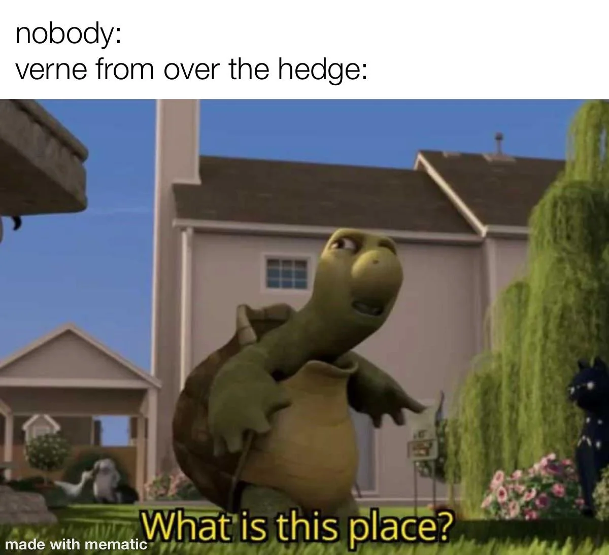 verne from over the hedge