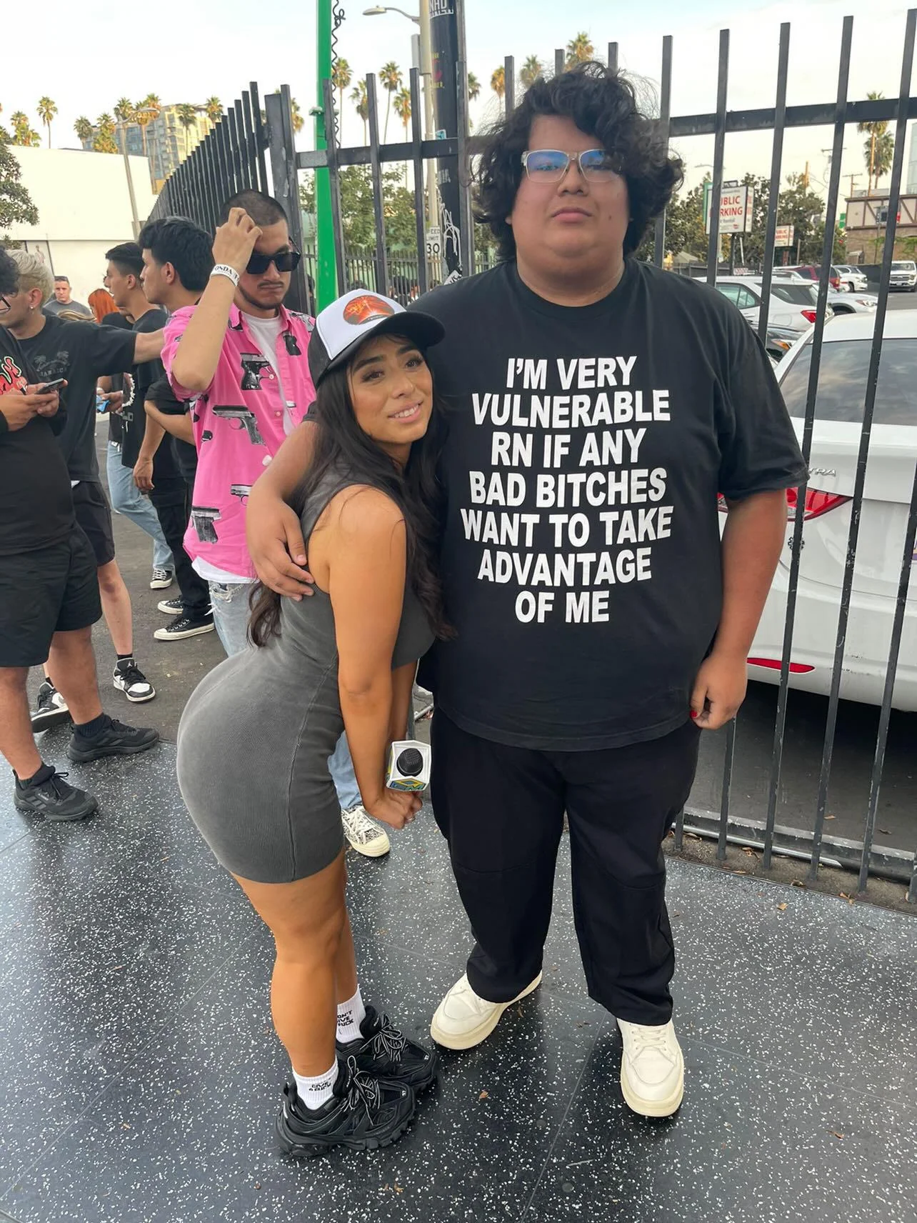 Violet Myers was ready to take advantage