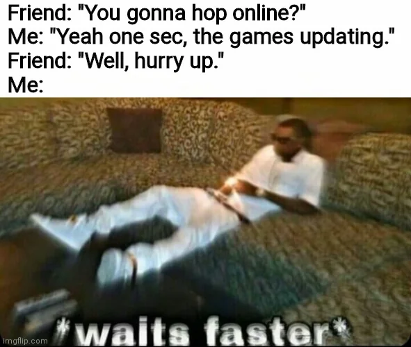 *Waiting intensifies*