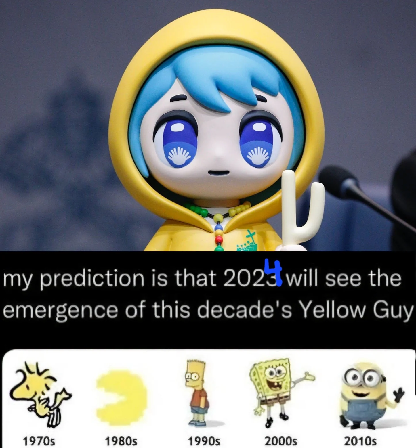 We almost predicted it