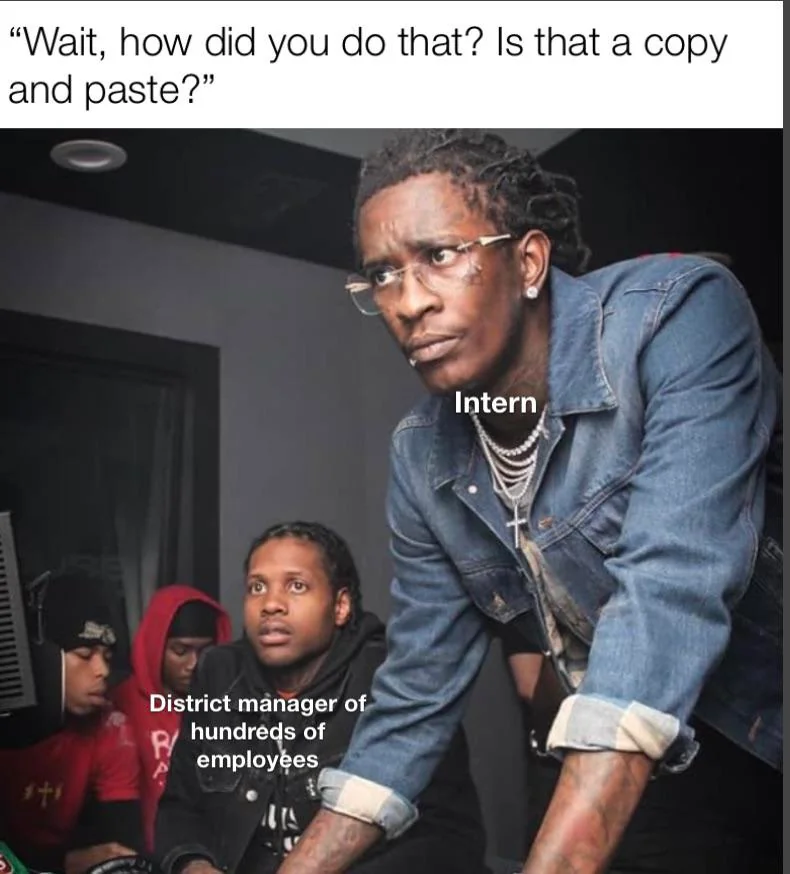 Welcome to corporate America