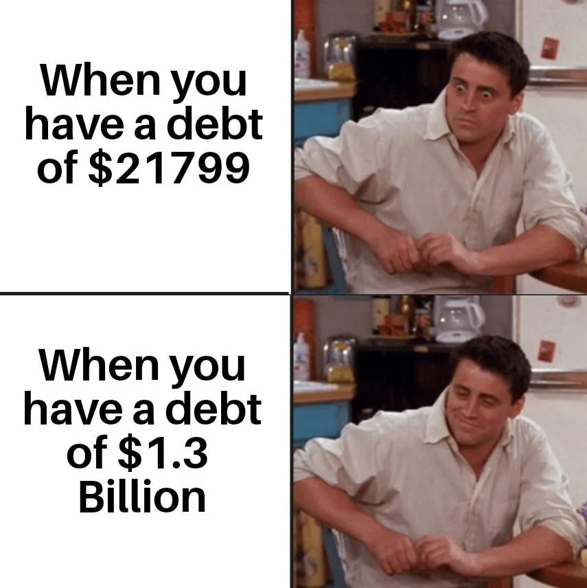 Well, it's the bank's problem now