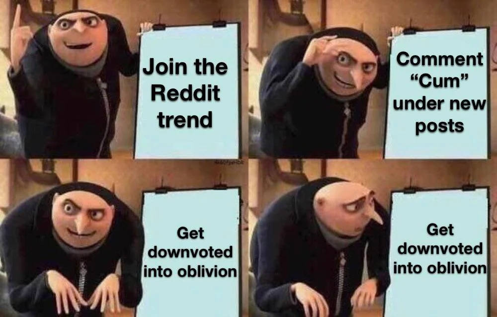 Who saw that cumming?