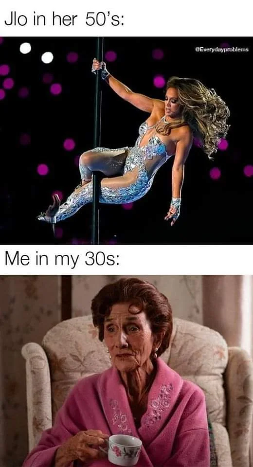 Why do people compare in their 20s and 30s as senior citizens? As a woman in her mid 20s, I feel offended