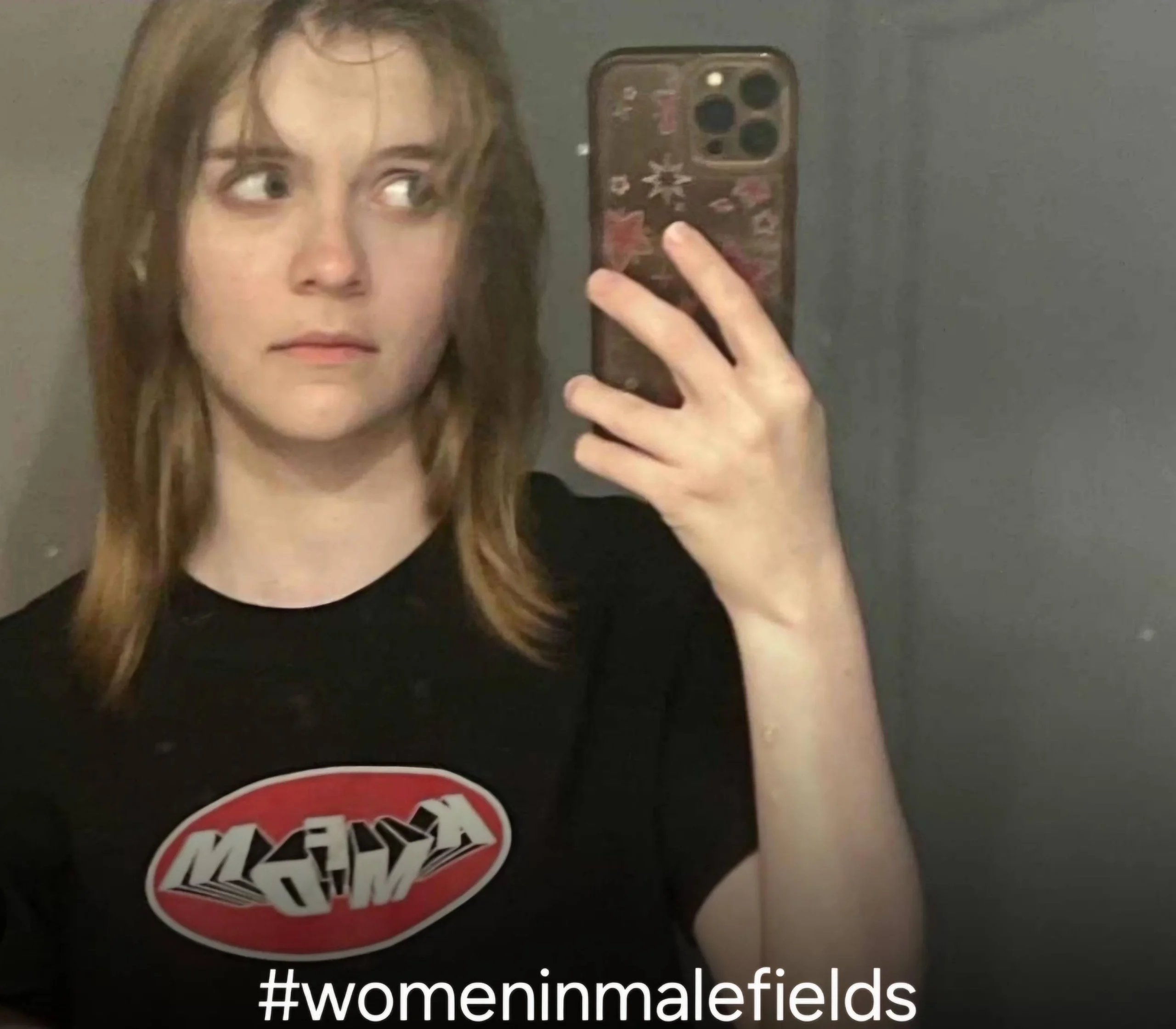 #womeninmalefields