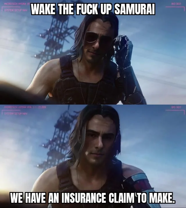 You best start believing in cyberpunk distopias