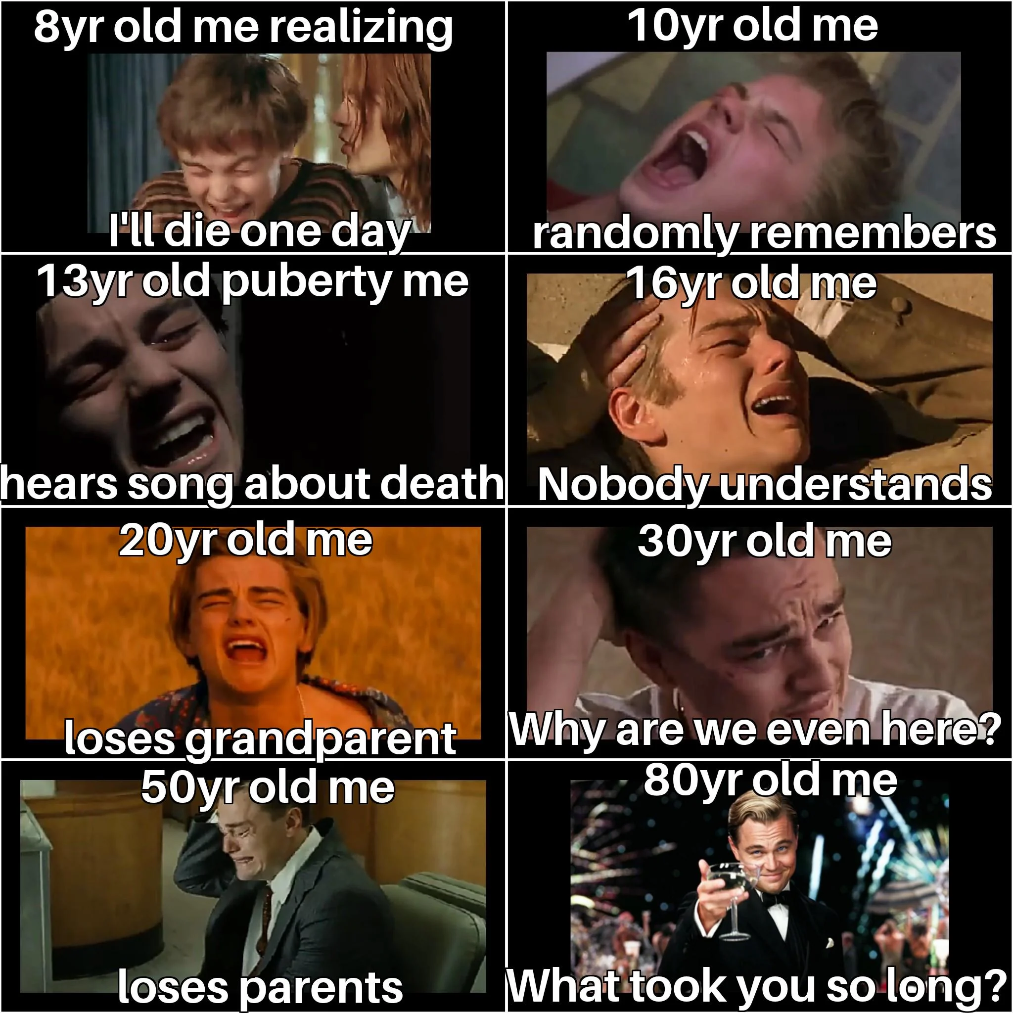 You know I'm something of an existential crisis myself