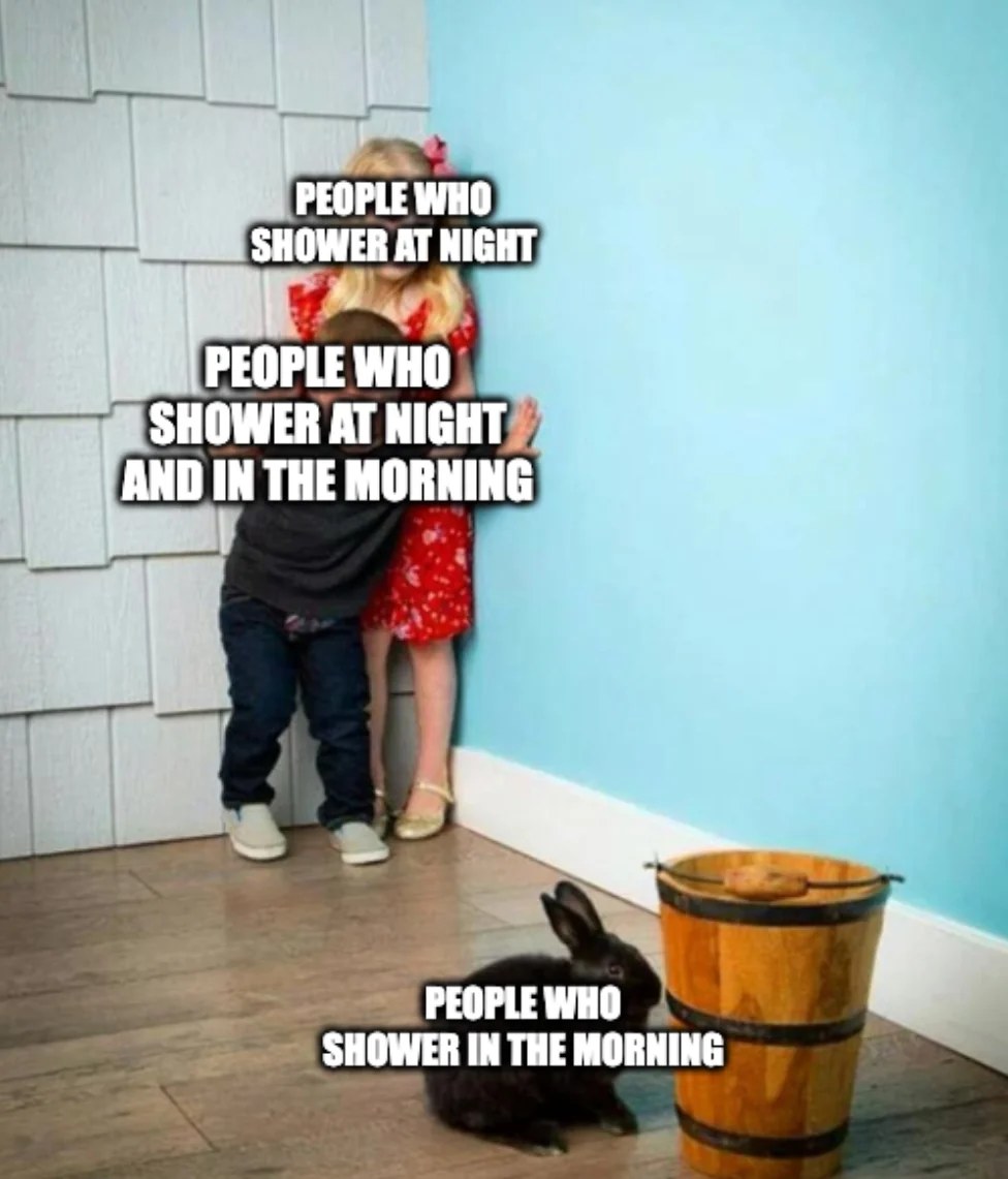 You literally are taking all the dirt from your day that is on your body into your bed.